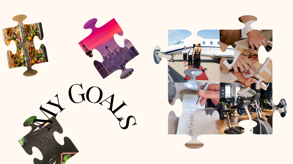 Putting your goals together like a puzzle