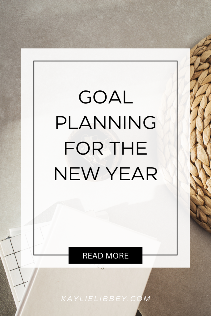 Goal Planning For The Year Pinterest Pin